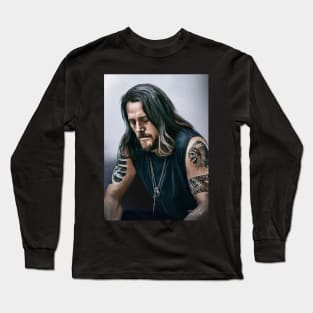 CRAIG CODY / PAINT PORTRAIT Long Sleeve T-Shirt